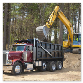 Wywrotka do transportu urobku